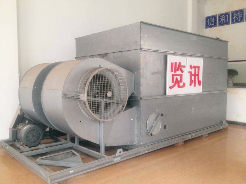 Pangolin穿山甲PG系列鼓风式冷却塔——PG系列整机实拍(离心风机蜗壳)