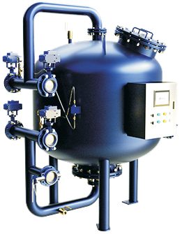 浅层砂过滤器——浅层砂过滤器单罐实物