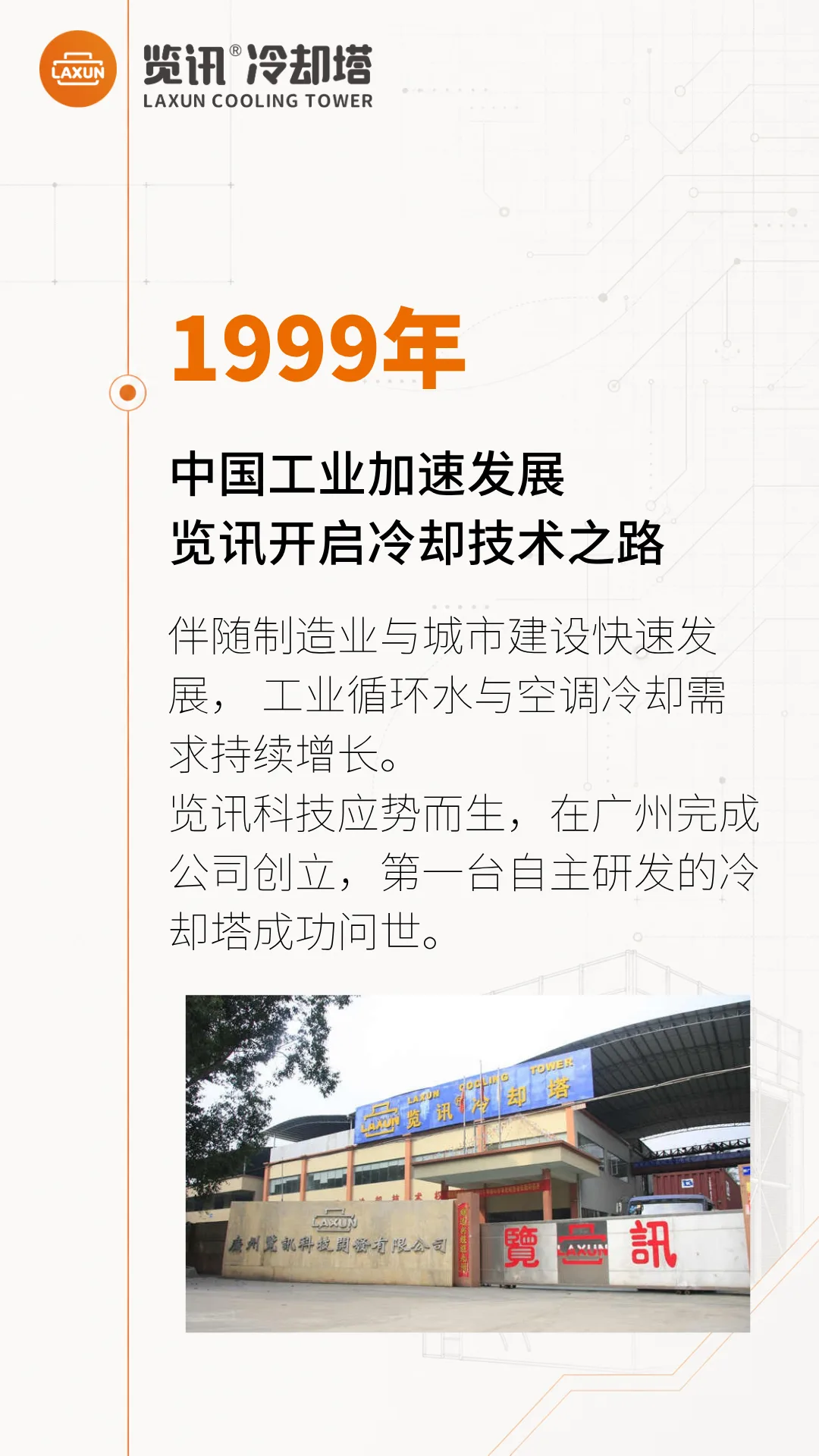 1999年：览讯开启冷却技术之路